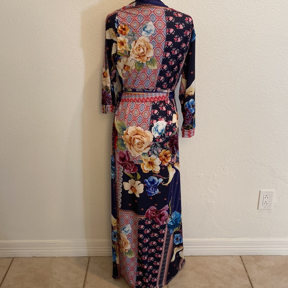 Johnny Was wrap dress - Picture 5 of 7